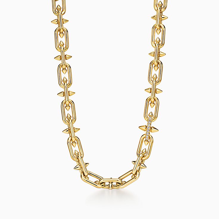 Tiffany Titan by Pharrell Williams Clasp Necklace in Gold with