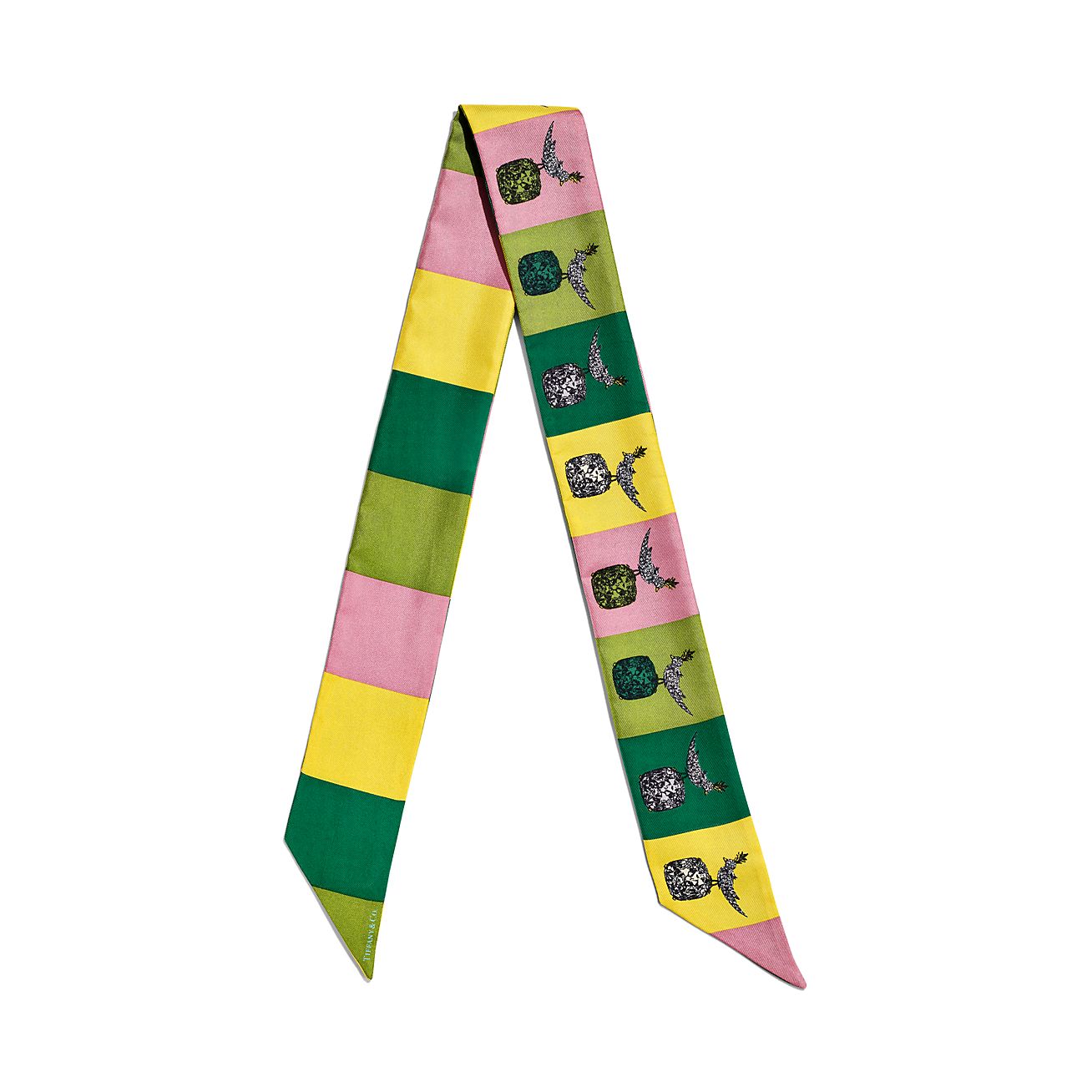 Jean Schlumberger by Tiffany バード オン ア ロック リボン スカーフ