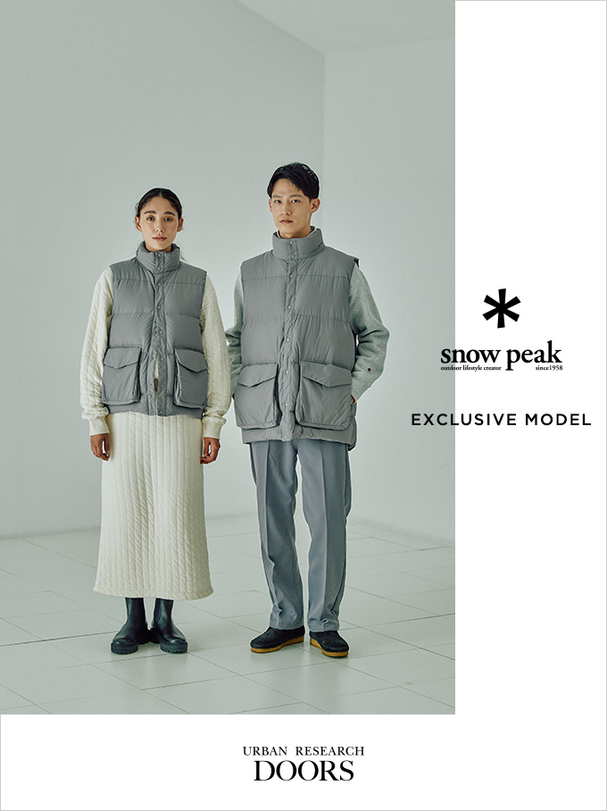 2022AW 別注】 Snow Peak × URBAN RESEARCH DOORS R/N Ripstop Down