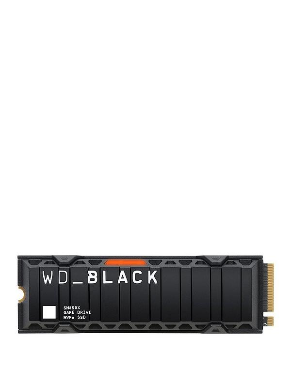 Western Digital WD_BLACK 2TB SN850X Heatsink SSD M.2 PCIe | Very