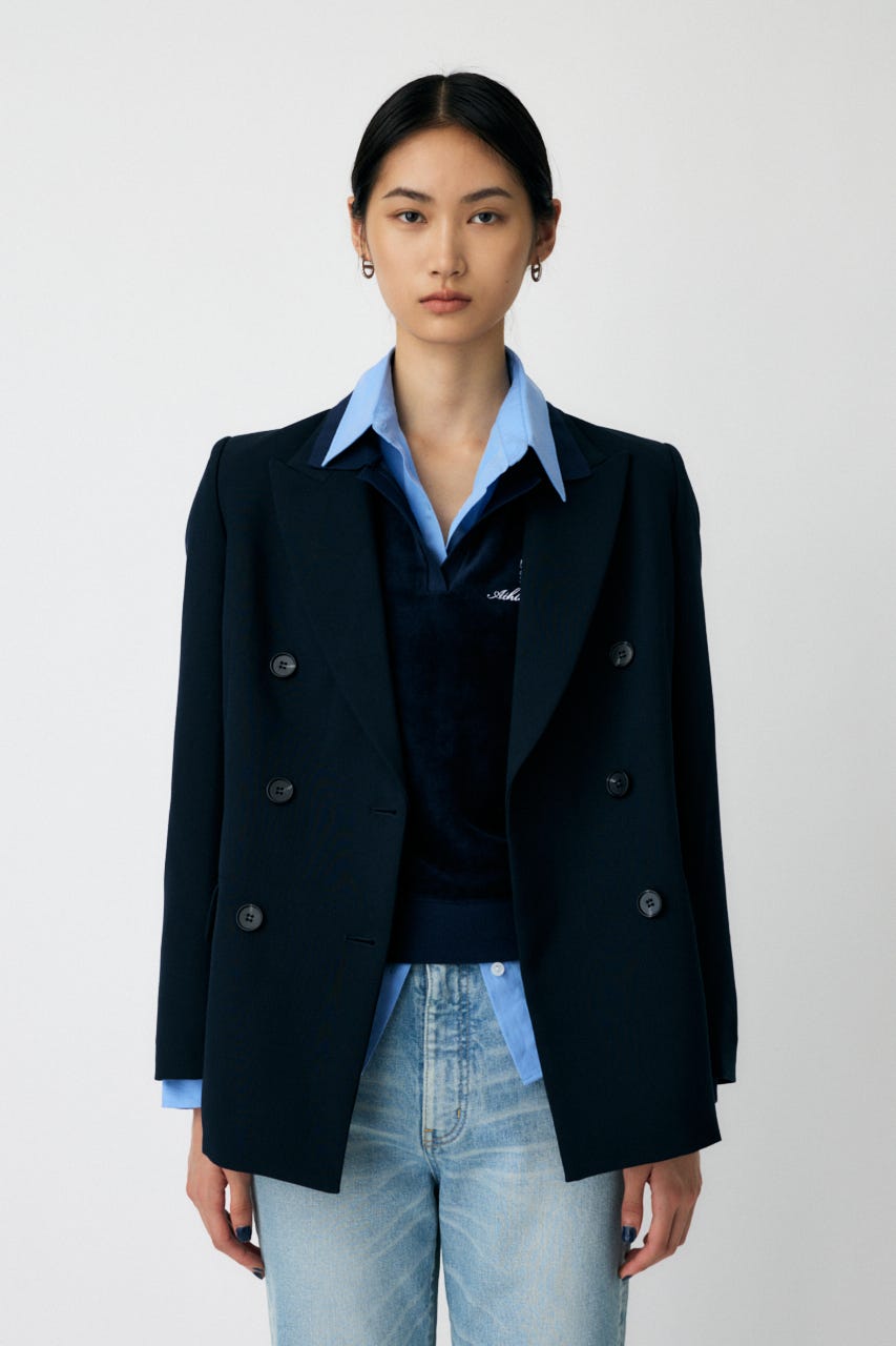 MOUSSY | DOUBLE BREASTED PEAKED ジャケット (ジャケット ) |SHEL