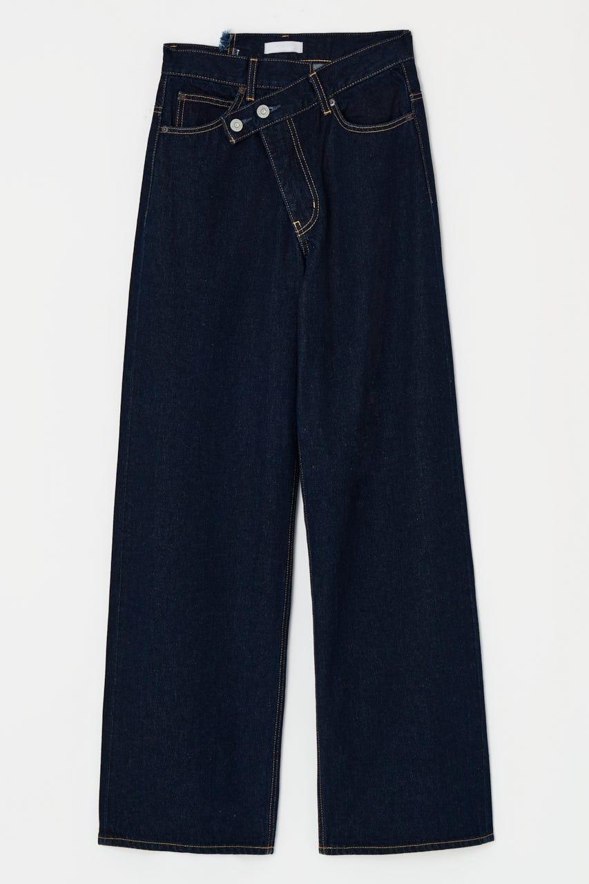 MOUSSY | CROSS WAIST WIDE ストレート (ワイド ) |SHEL'TTER WEBSTORE