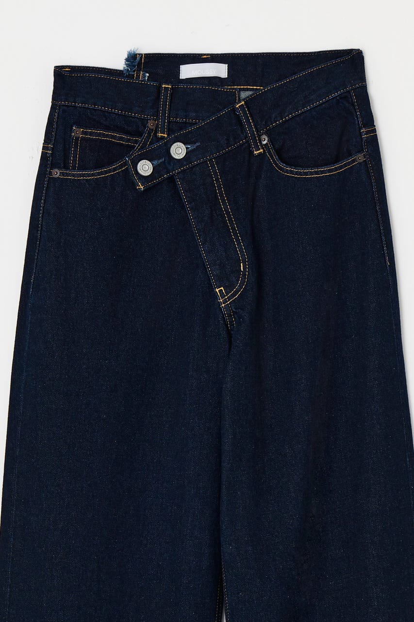 MOUSSY | CROSS WAIST WIDE ストレート (ワイド ) |SHEL'TTER WEBSTORE