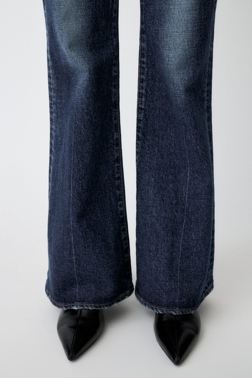 MOUSSY | MVS D/BLU FLARE / ロングサイズ (フレア ) |SHEL'TTER WEBSTORE