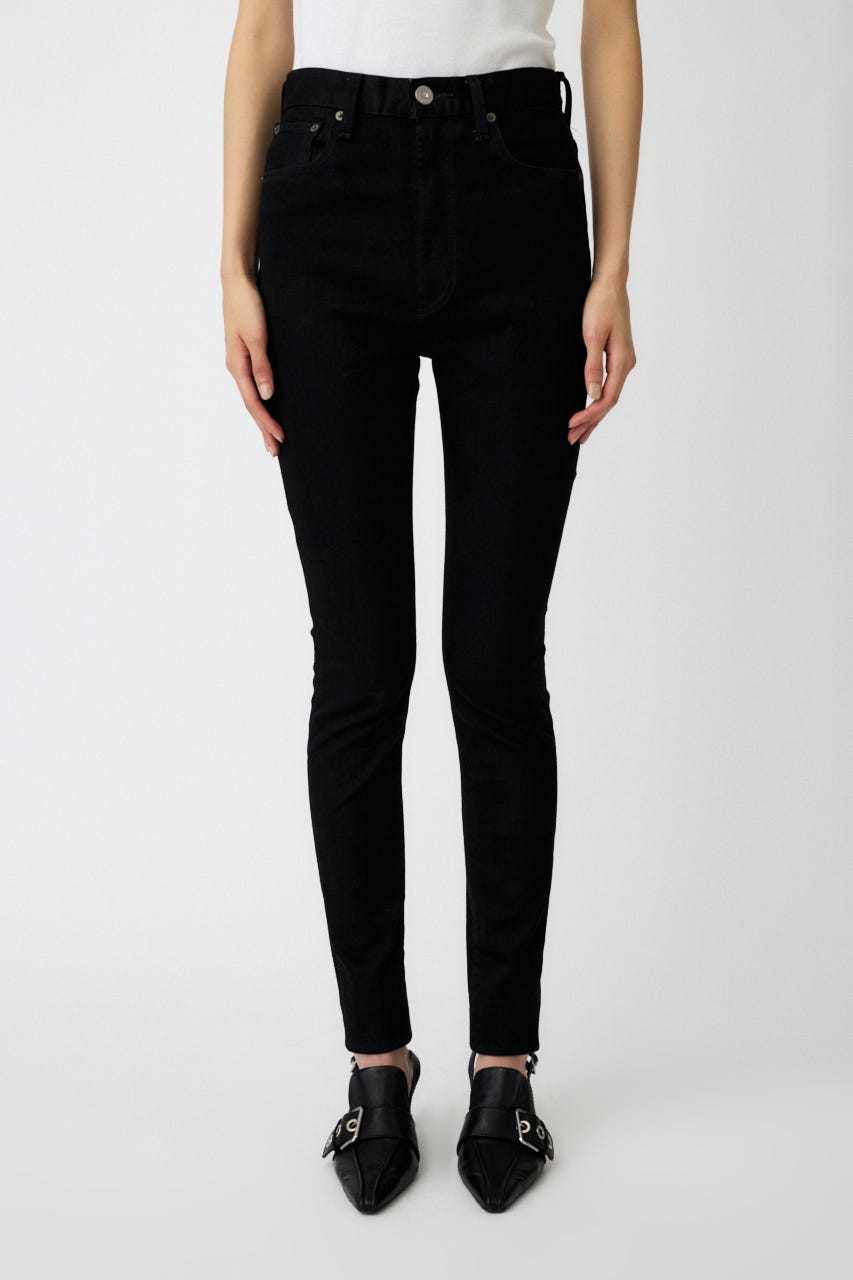 MOUSSY | HW Rebirth BLACK SKINNY (スキニー ) |SHEL'TTER WEBSTORE