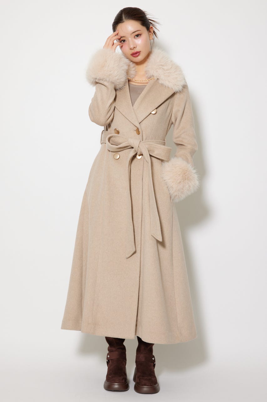 rienda | 2WAYラグジュアリーレディーコート (コート ) |SHEL'TTER