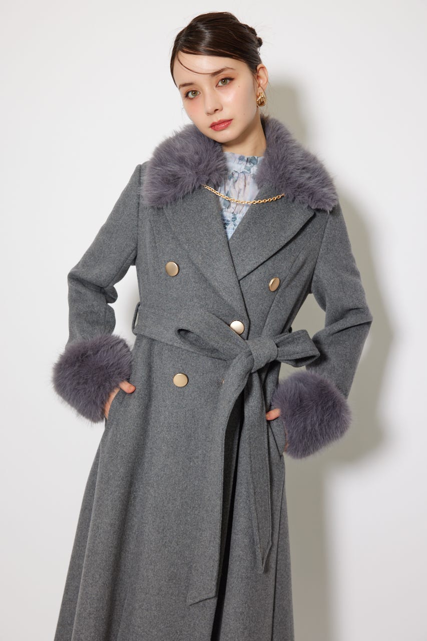 rienda | 2WAYラグジュアリーレディーコート (コート ) |SHEL'TTER