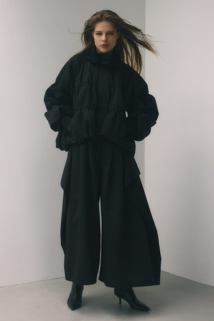 AZUL BY MOUSSY | 【PLUS】ギャザーバルーンブルゾン (ブルゾン