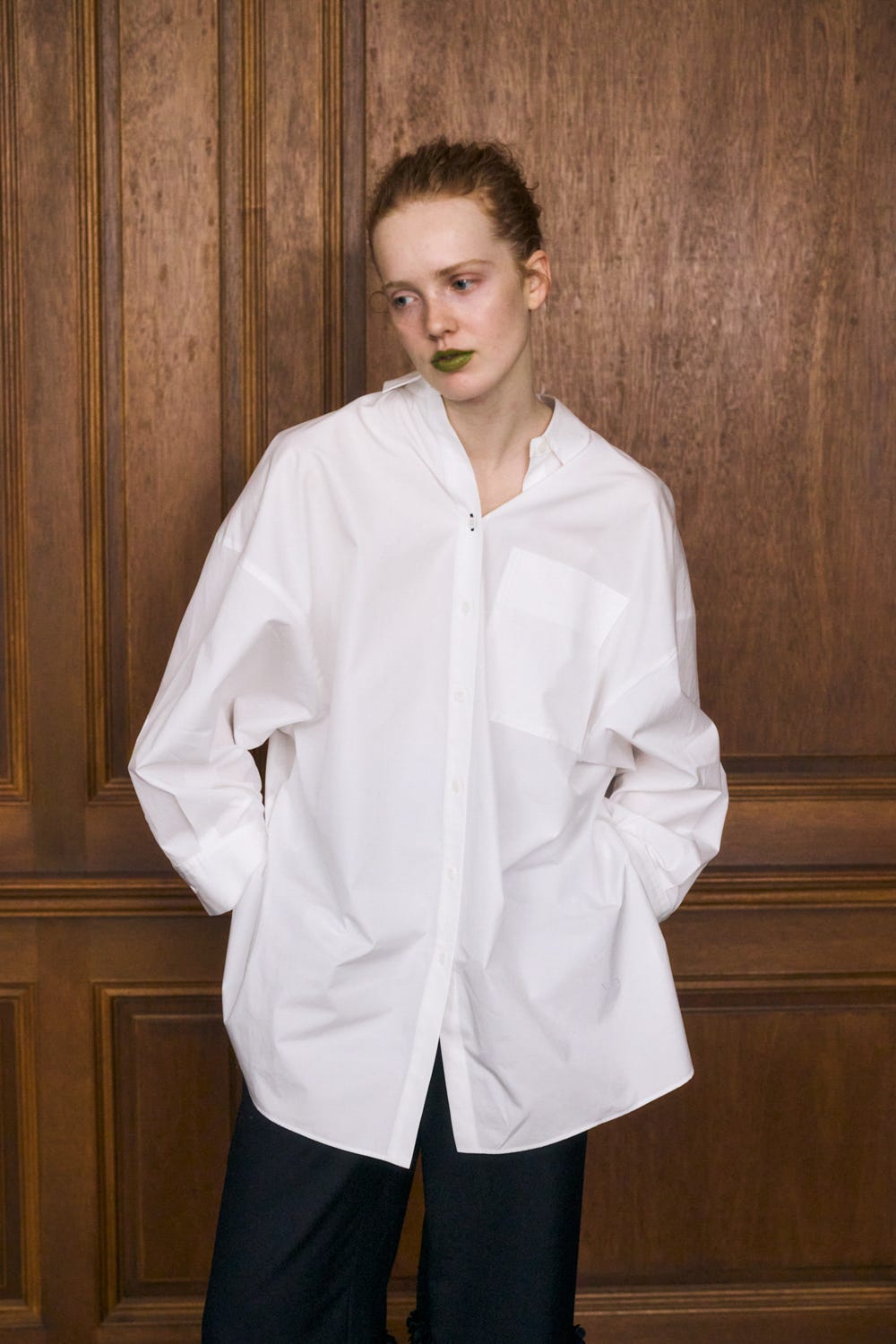 NAPE SHIRT｜38｜WHT｜SHIRTS AND BLOUSES｜ENFÖLD OFFICIAL ONLINE