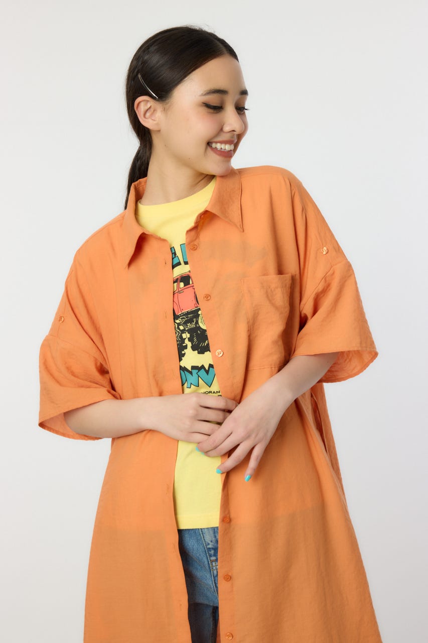 RODEO CROWNS WIDE BOWL | エアリータッチシャツワンピース