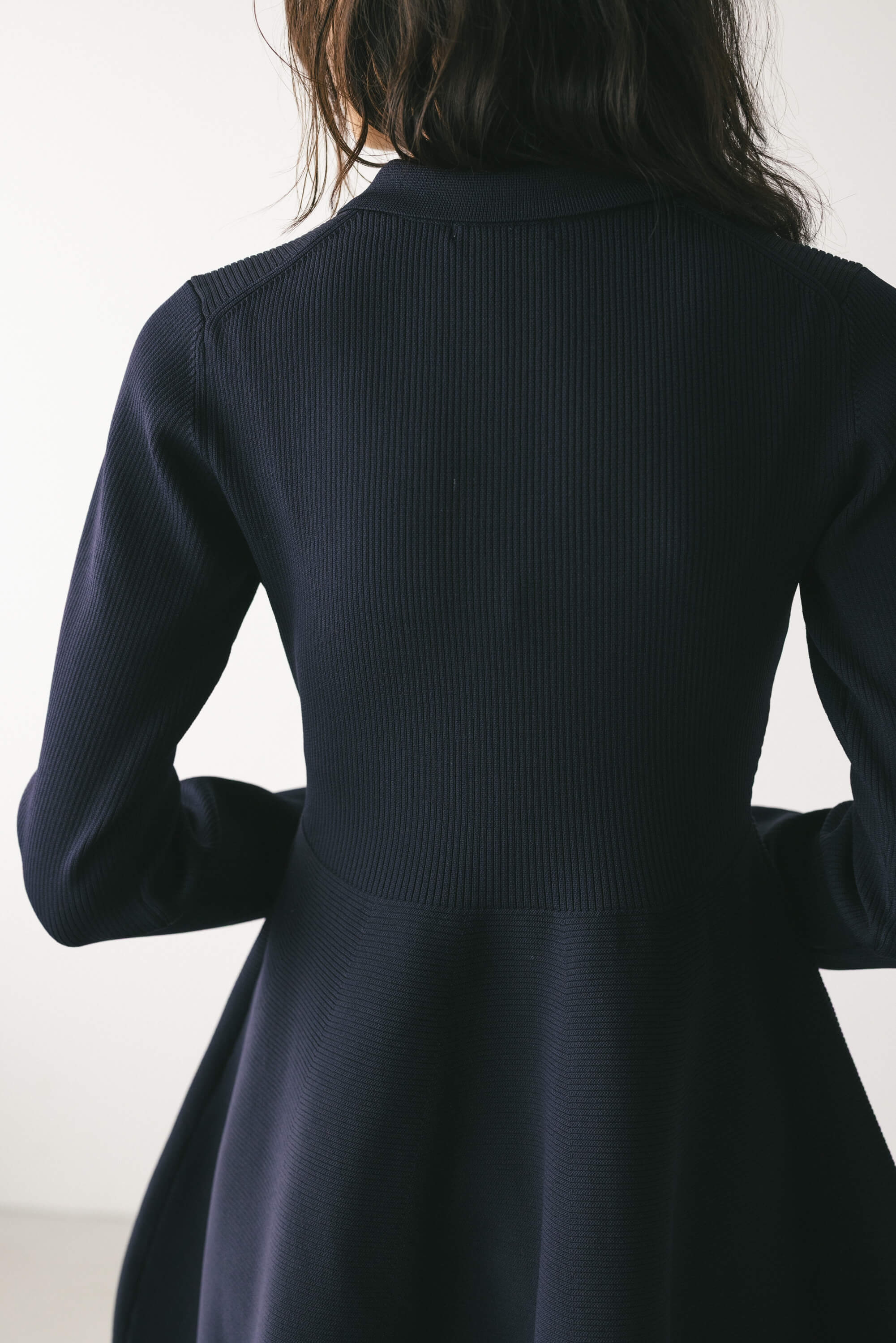 STYLEMIXER | フォルムポロニットワンピース (ワンピース(ロング