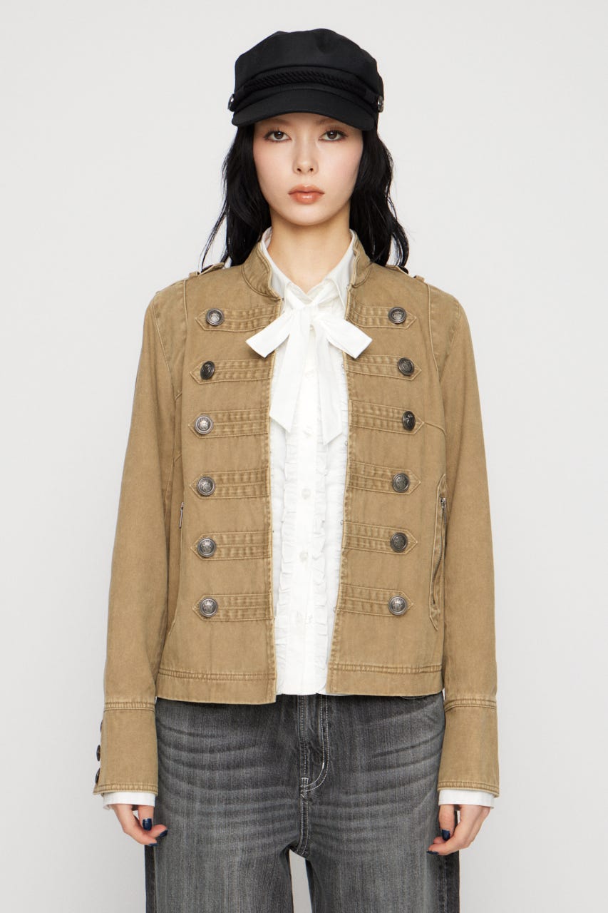 LAGUA GEM | COTTON NAPOLEON ジャケット (ジャケット ) |SHEL'TTER