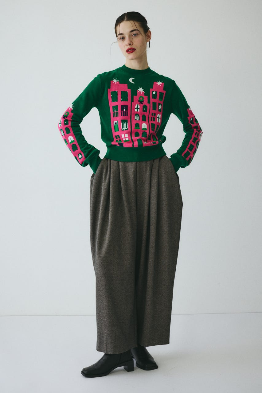 HeRIN.CYE | Holiday knit top (ニット ) |SHEL'TTER WEBSTORE