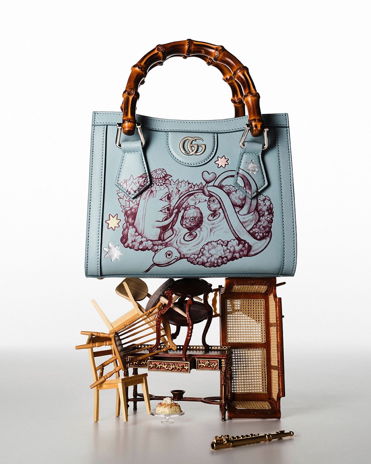 グッチとヒグチユウコのコラボ第3章が誕生。日本限定のバッグや