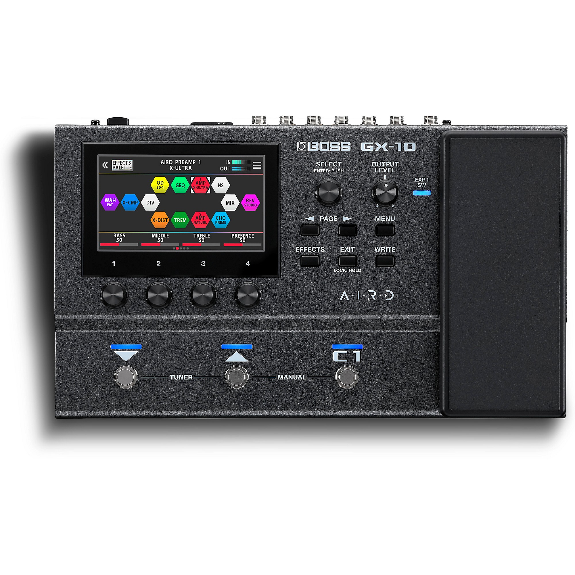 BOSS GX-10 Guitar Effects Processor - Black | Guitar Center