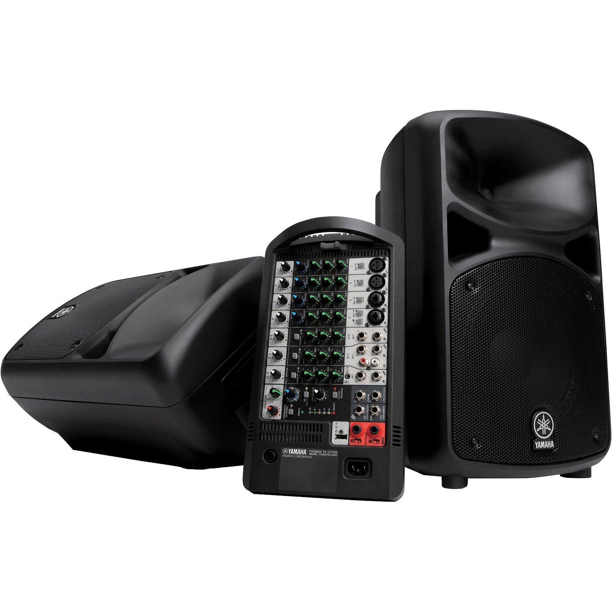 Clearance Yamaha STAGEPAS 600I 680W Portable PA System | Guitar Center
