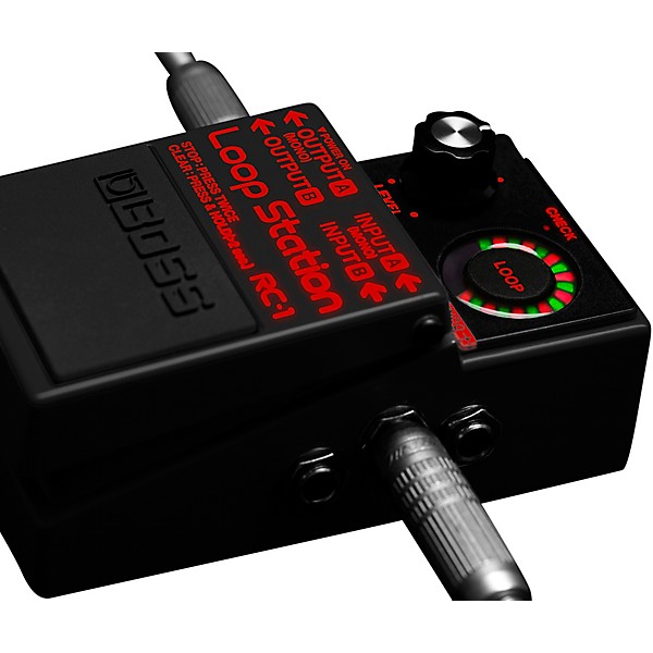 BOSS RC-1-BK Loop Station | Guitar Center