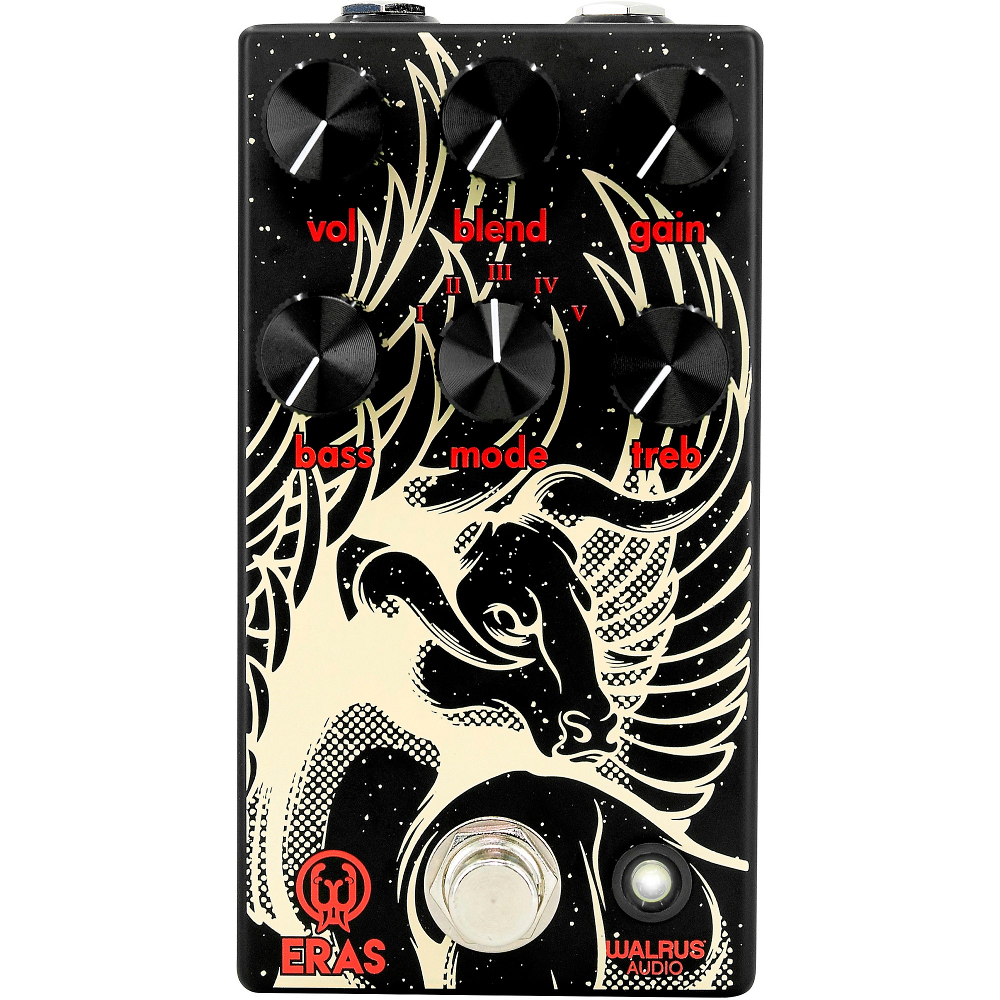 Walrus Audio Eras Five-State Distortion Obsidian Series Effects