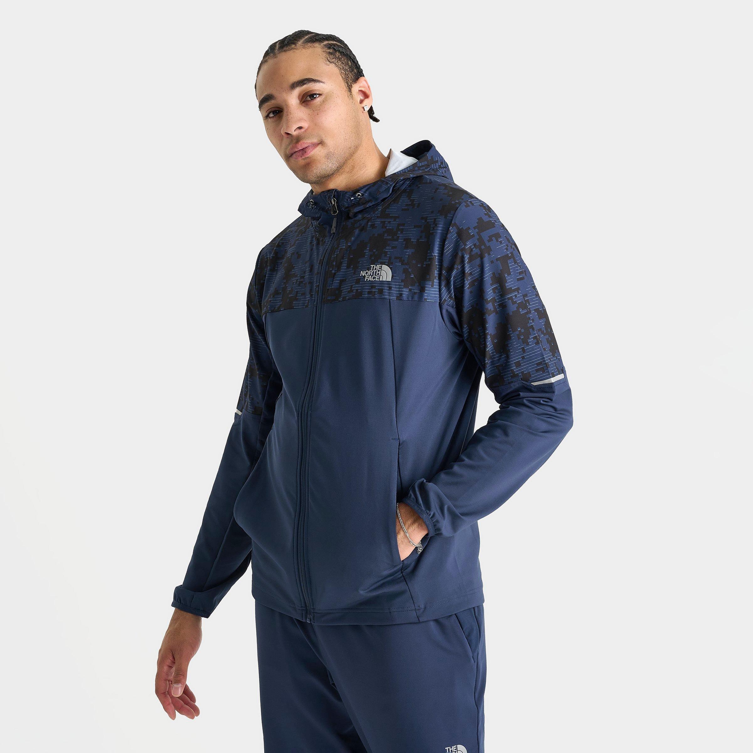 Men's The North Face Mittellegi Printed Woven Full-Zip Hoodie | JD