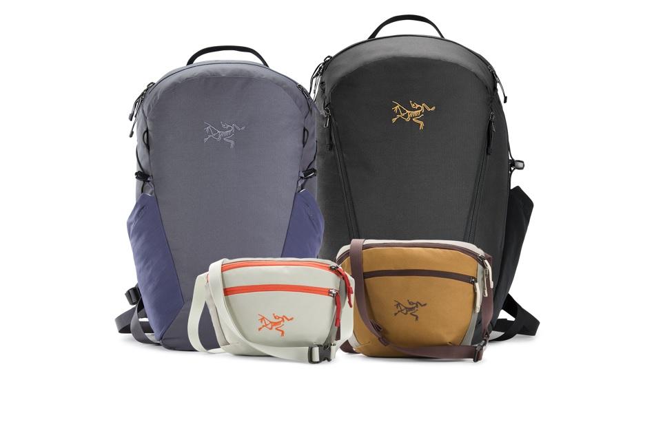 アークテリクスの｢マンティス｣シリーズが再利用素材でリデザイン