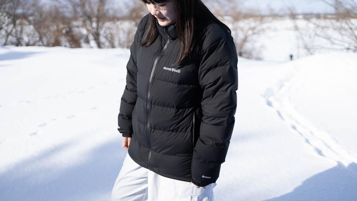 モンベル「パーマフロスト ライトダウン」なら冬の北海道も余裕でした