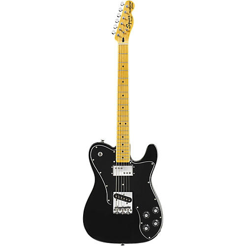 Squier Vintage Modified Telecaster Custom Electric Guitar Black