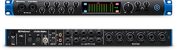 PreSonus Studio 1824c USB-C Audio Interface - 673454008078
