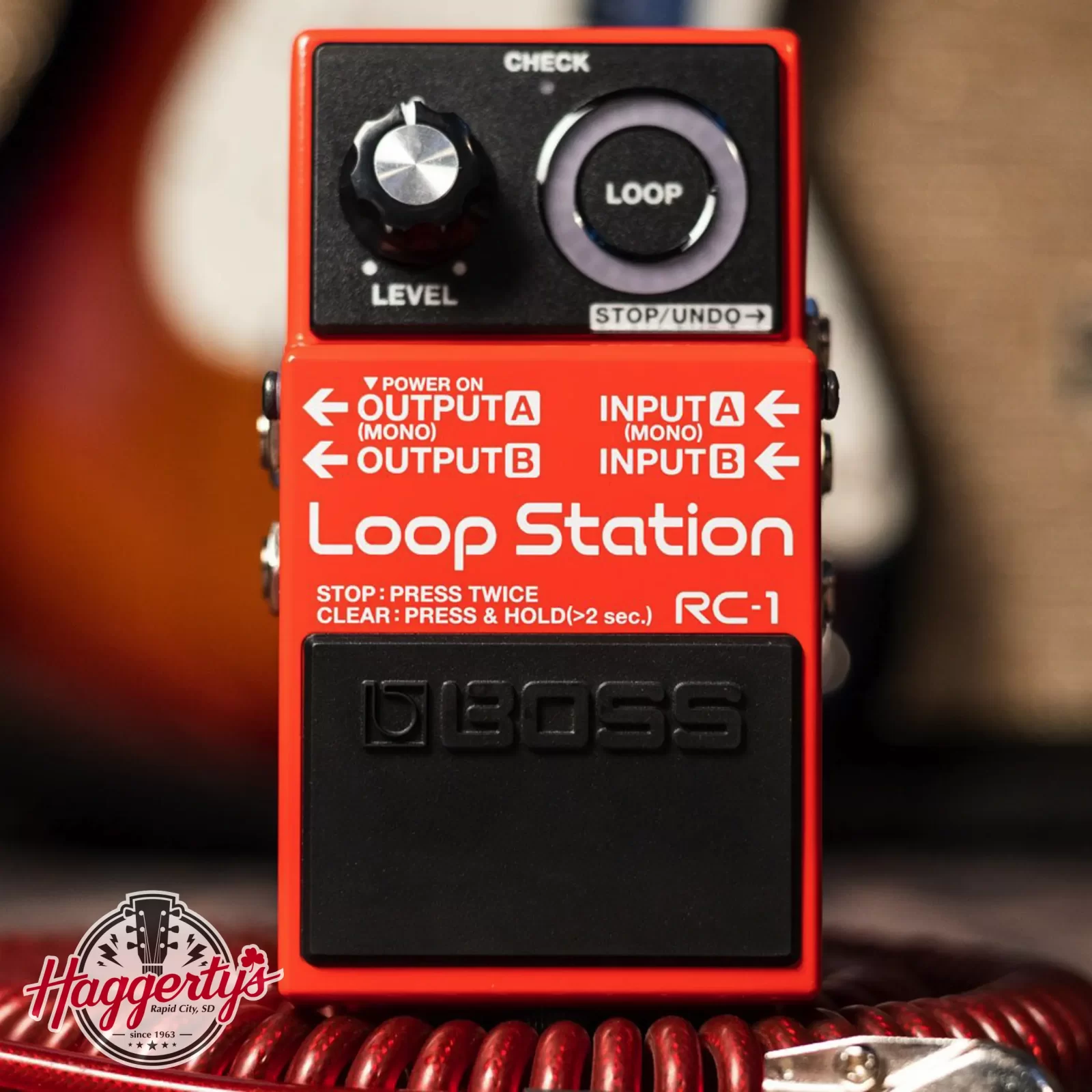 Boss RC-1 Loop Station - Guitar Looper Pedal - 761294506530