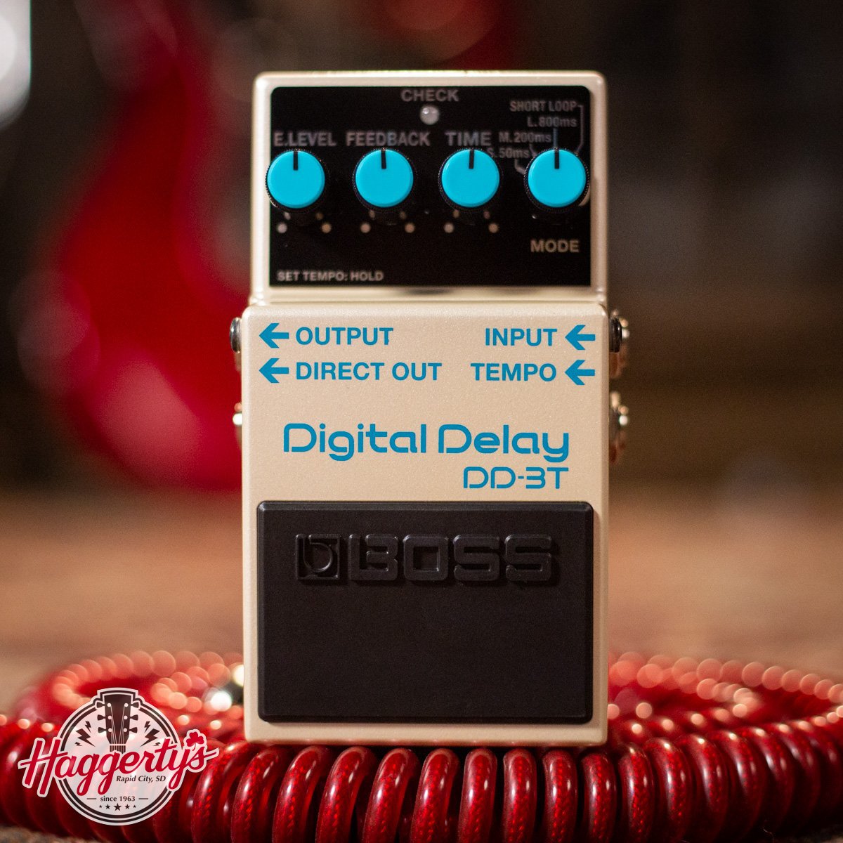 Boss DD-3T Digital Delay Guitar Pedal - 761294515068