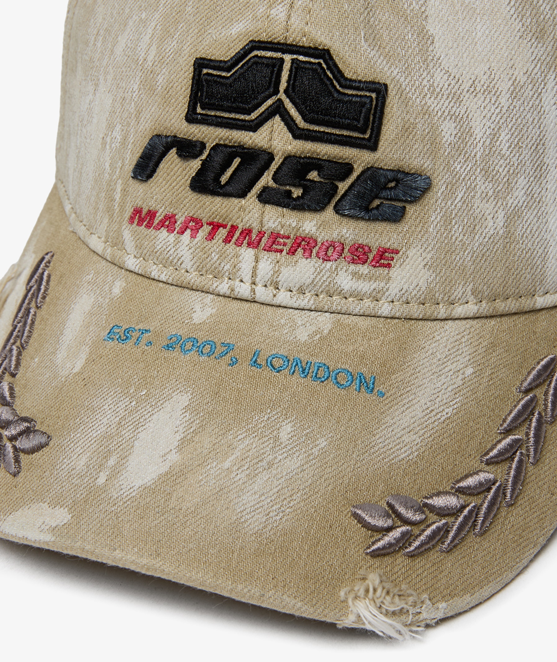 Martine Rose Rolled Back Cap in Beige | SVD