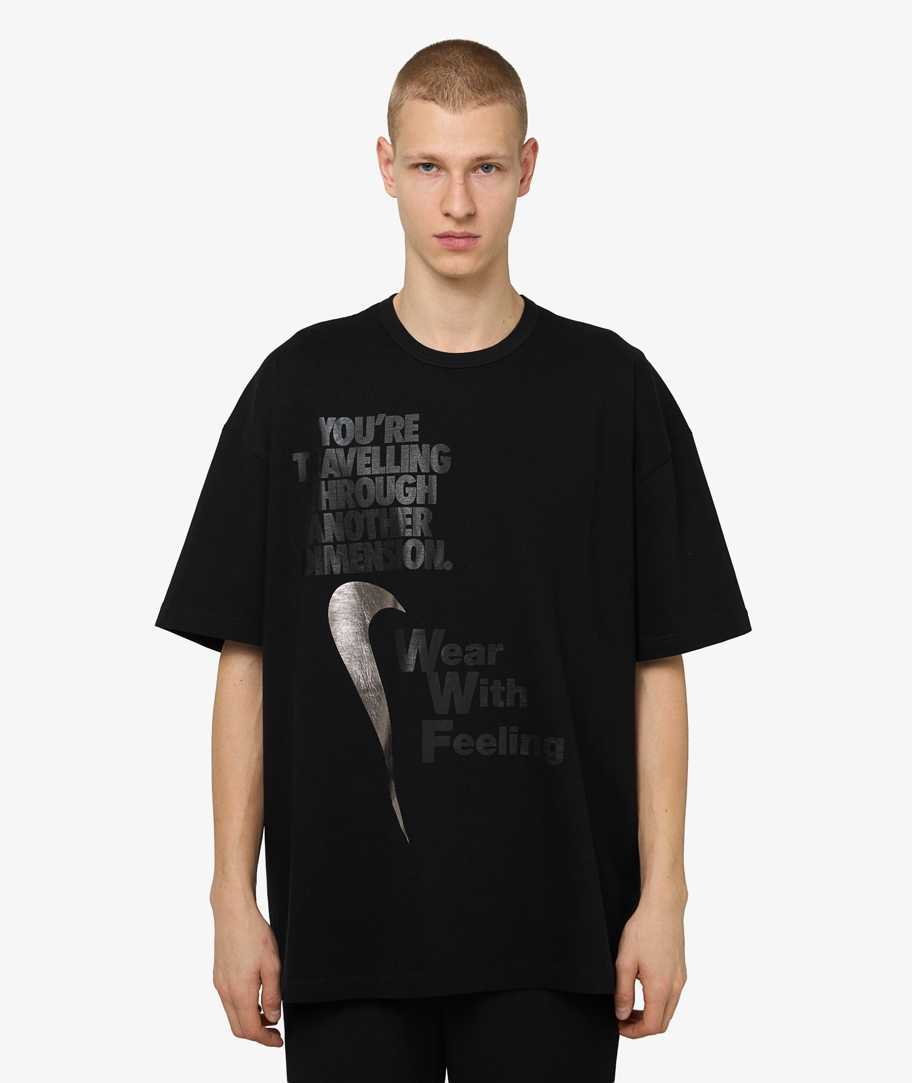 Comme des Garçons Black T-Shirt x Nike | Black | SVD