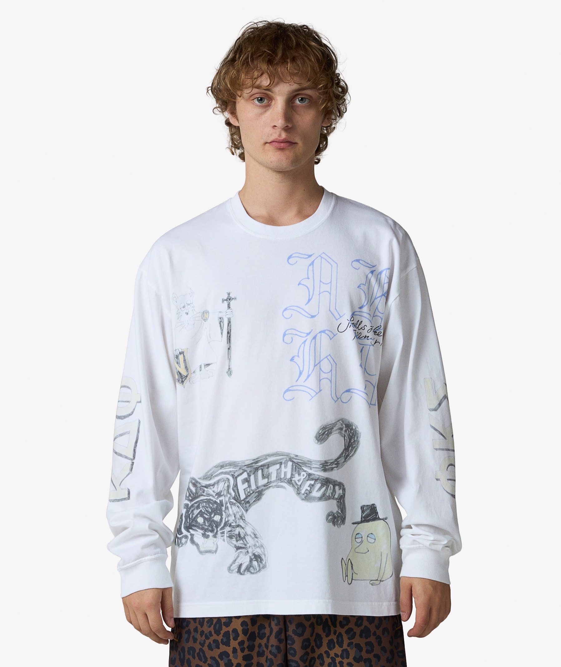 Neighborhood NH 9 Long Sleeve T-Shirt | White | SVD USA