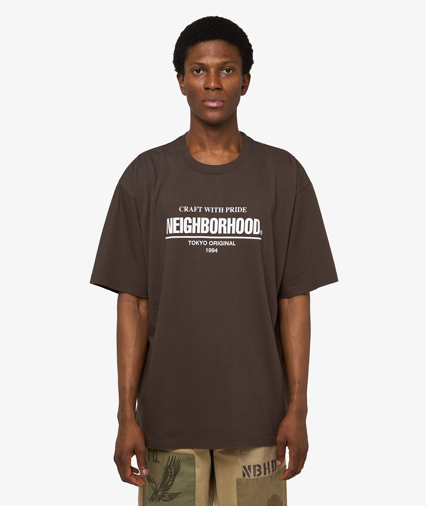 Neighborhood NH 1 T-Shirt | 252PCNH-ST01-BR | SVD USA