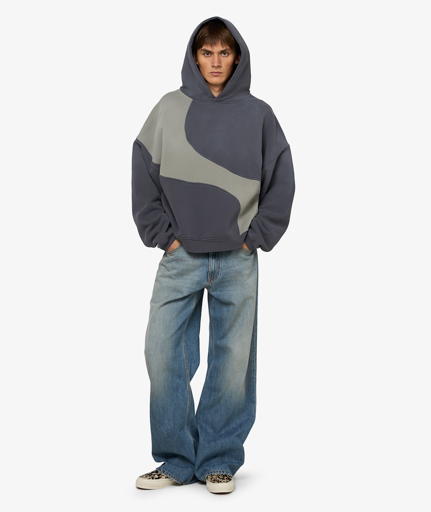 ERL Wave Hoodie | Dark Grey | SVD USA