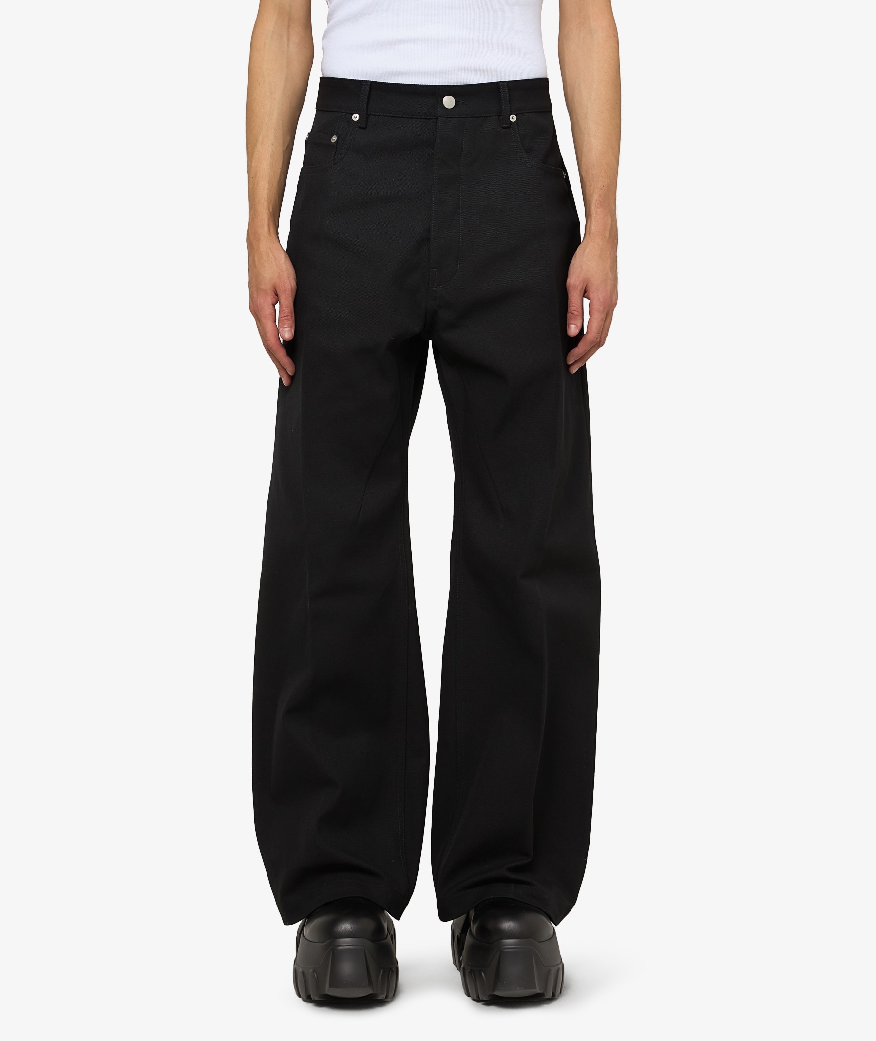Rick Owens Geth Jeans | Black | SVD USA