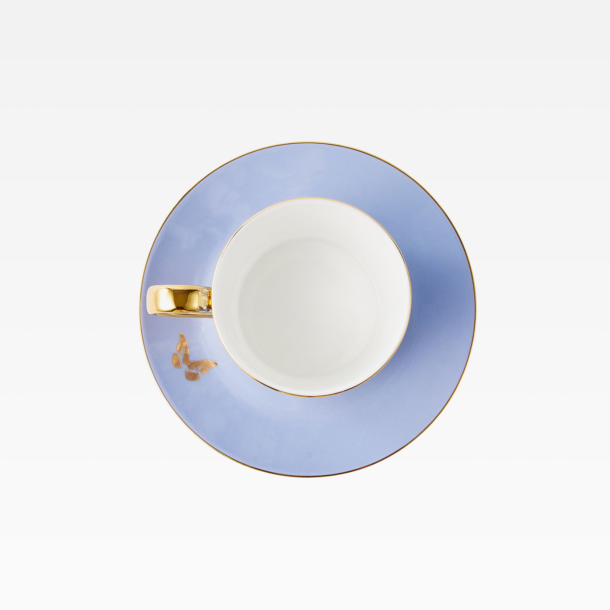 SHANGHAI TANG X JACKY TSAI Blue and White Bone China Coffee Cup