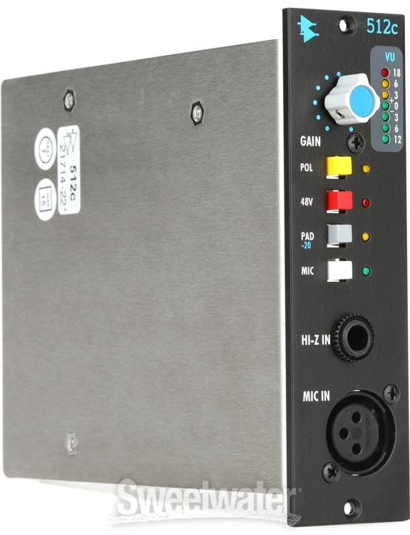 API 512c 500 Series Microphone Preamp | Sweetwater