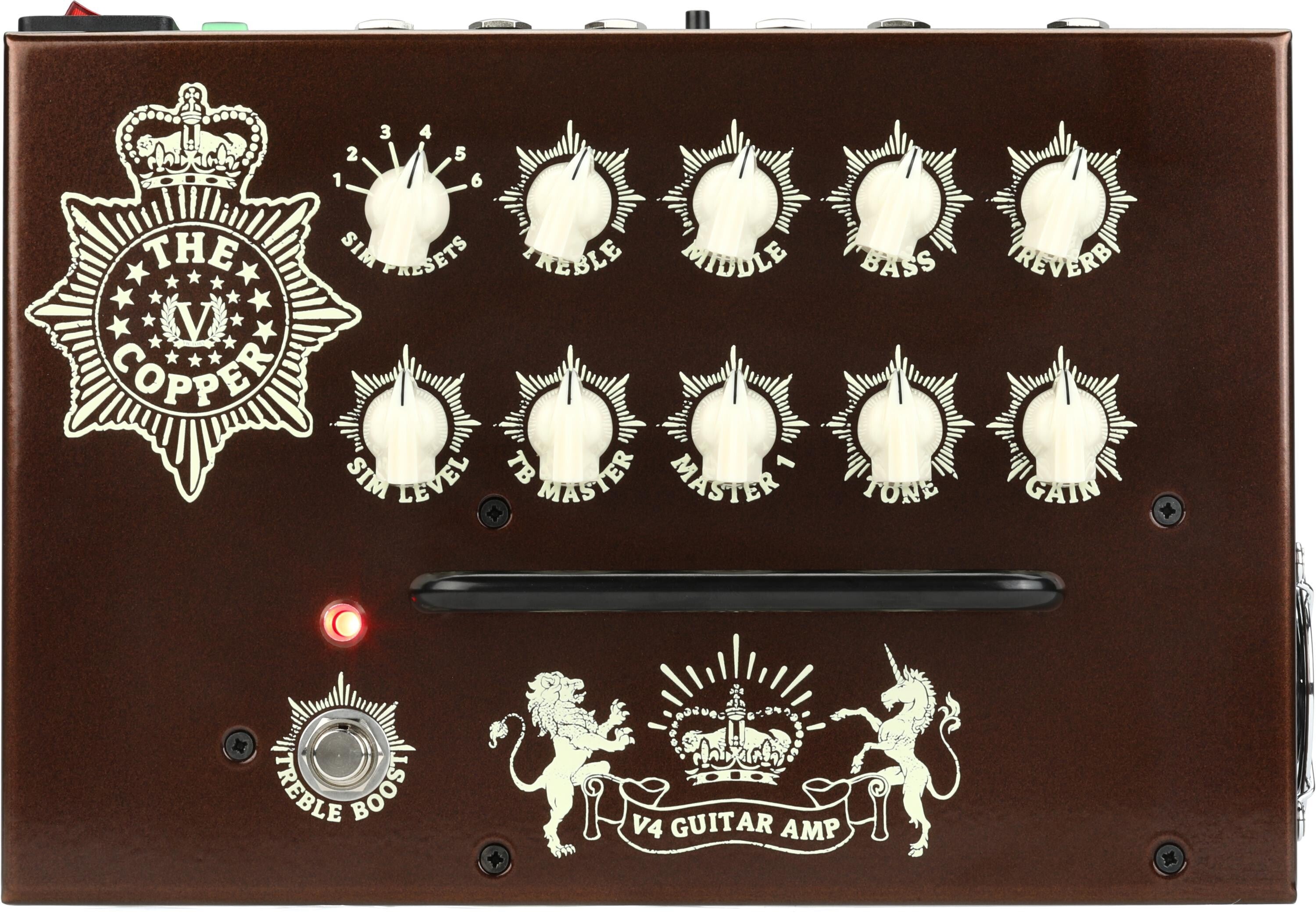 Victory Amplification V4 The Copper Hybrid Guitar Amplifier Pedal