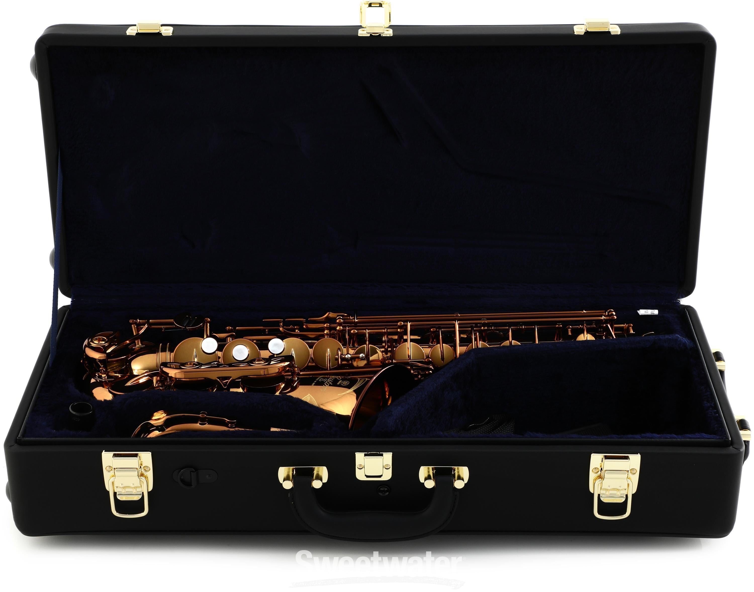 Yamaha YAS-82ZII Custom Professional Alto Saxophone - Amber