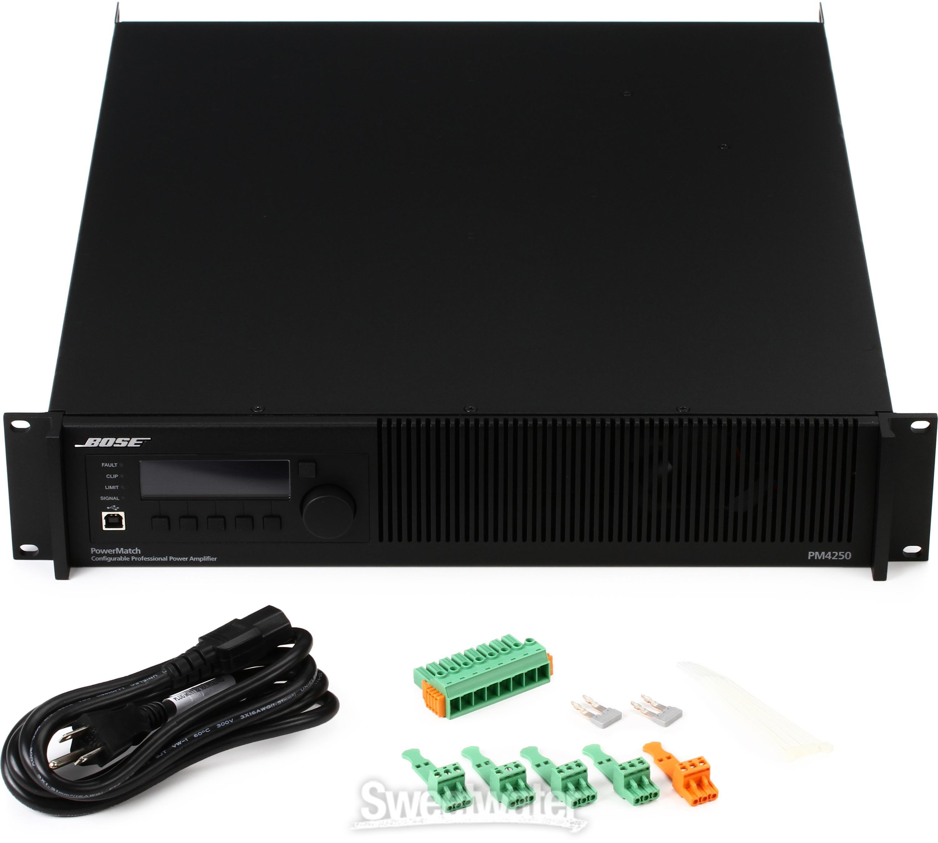Bose Professional PowerMatch PM4250 Power Amplifier | Sweetwater
