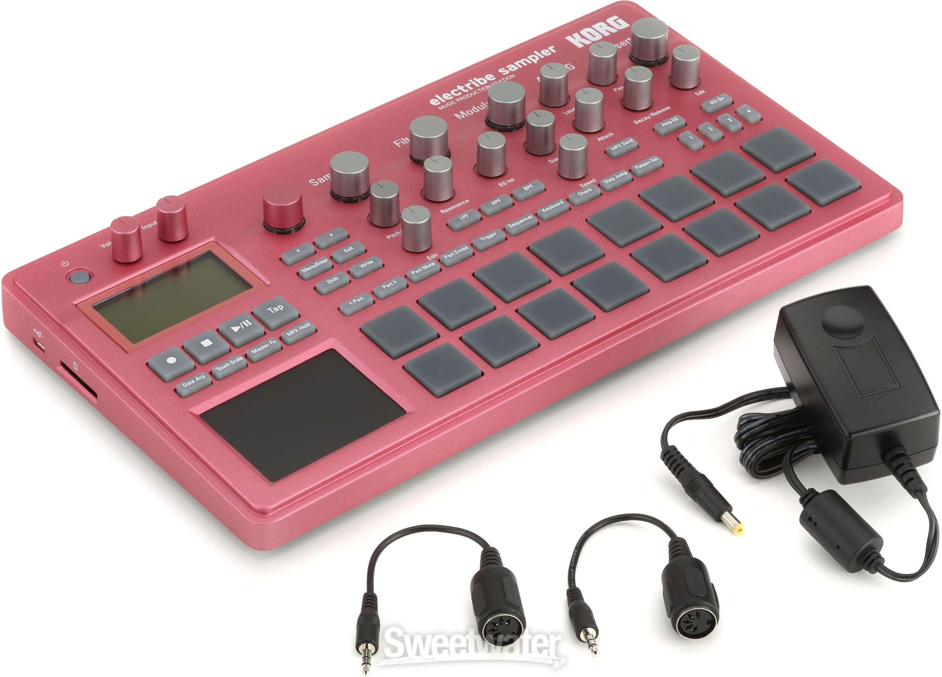 Korg Electribe Sampler - Metallic Red Reviews | Sweetwater