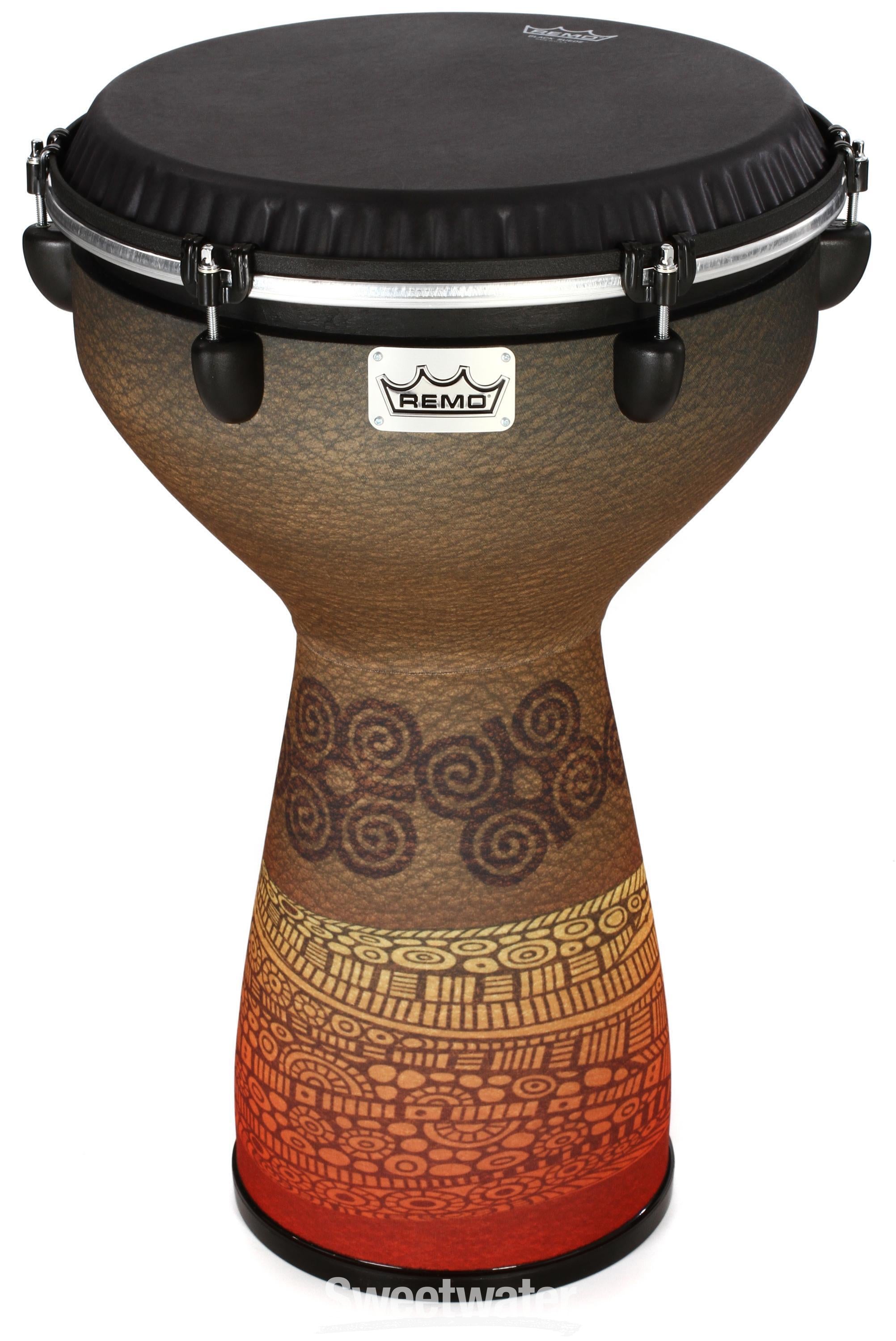 Remo Flareout Djembe - 13-inch Desert Brown | Sweetwater