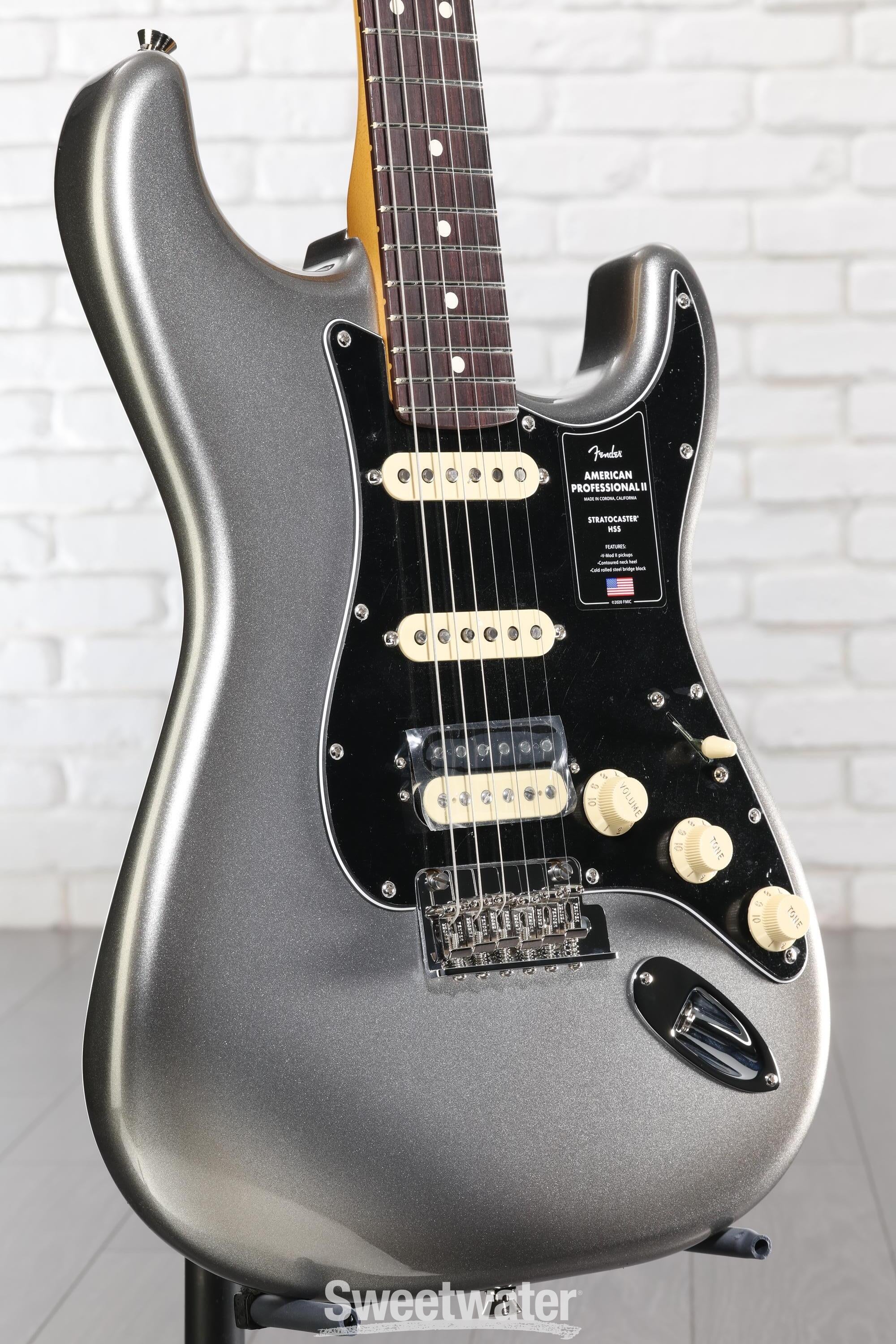 Fender American Professional II Stratocaster HSS - Mercury with