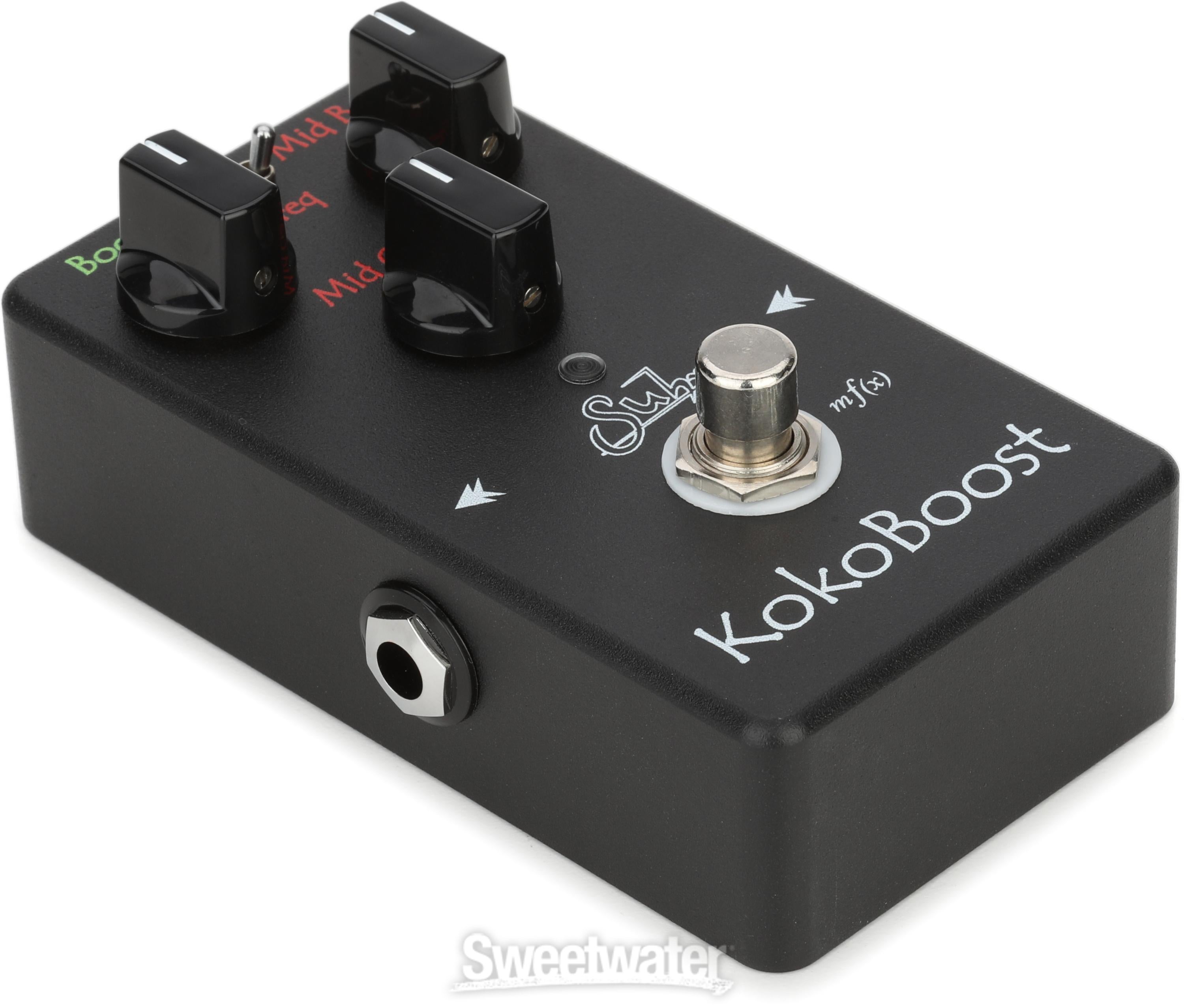 Suhr Koko Boost Pedal - Black | Sweetwater