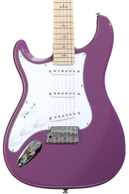 PRS SE Silver Sky Left-handed Electric Guitar - Summit Purple with