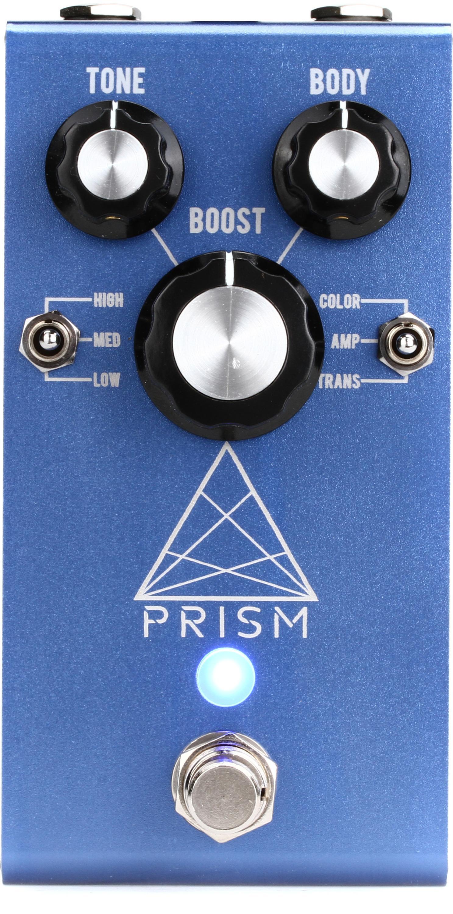 Jackson Audio PRISM Boost, Buffer, and EQ Pedal - Anodized Blue