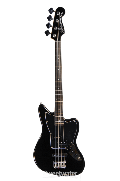 Squier Vintage Modified Jaguar Bass Special SS - Black | Sweetwater