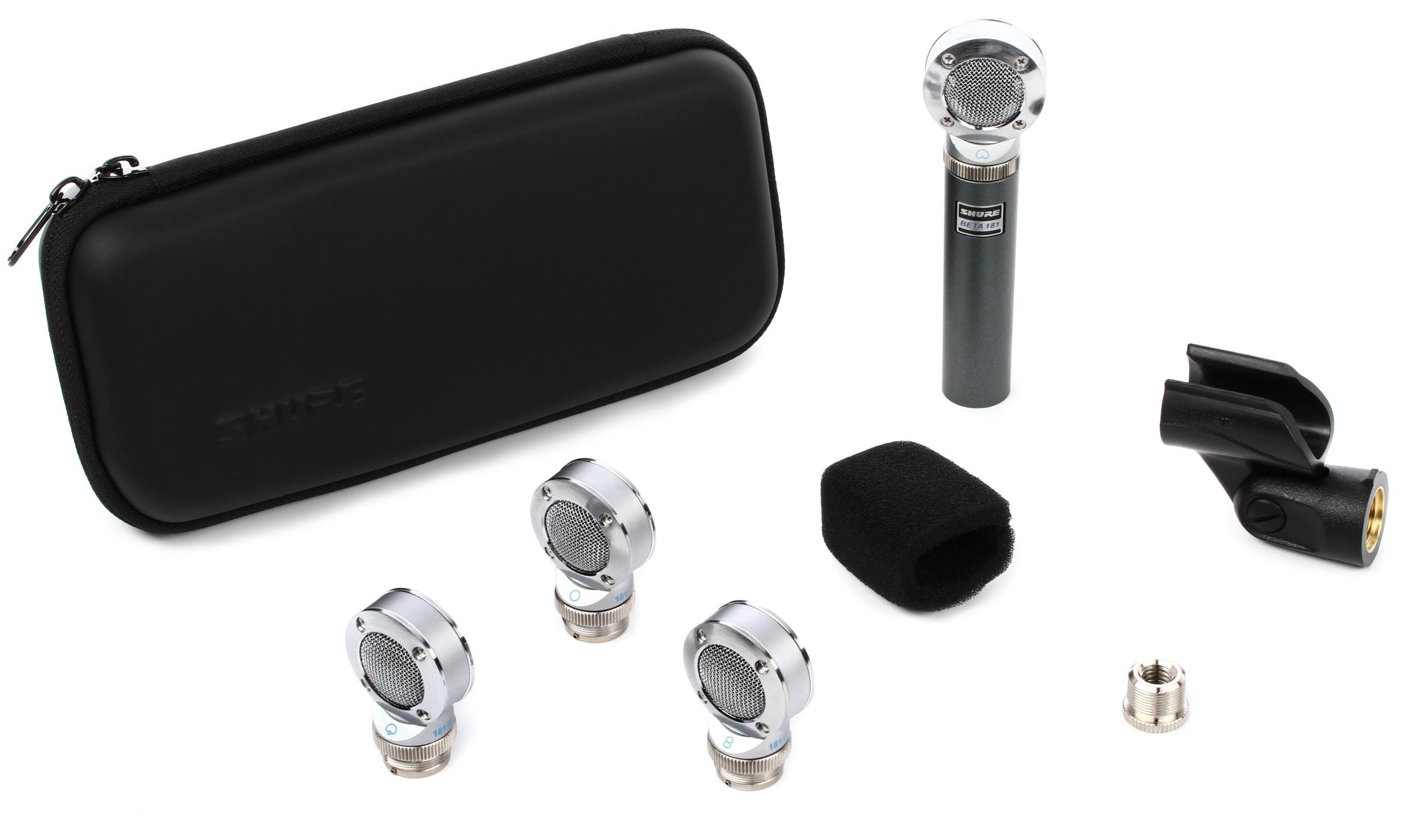 Shure Beta 181 Small-diaphragm Condenser Microphone Kit | Sweetwater