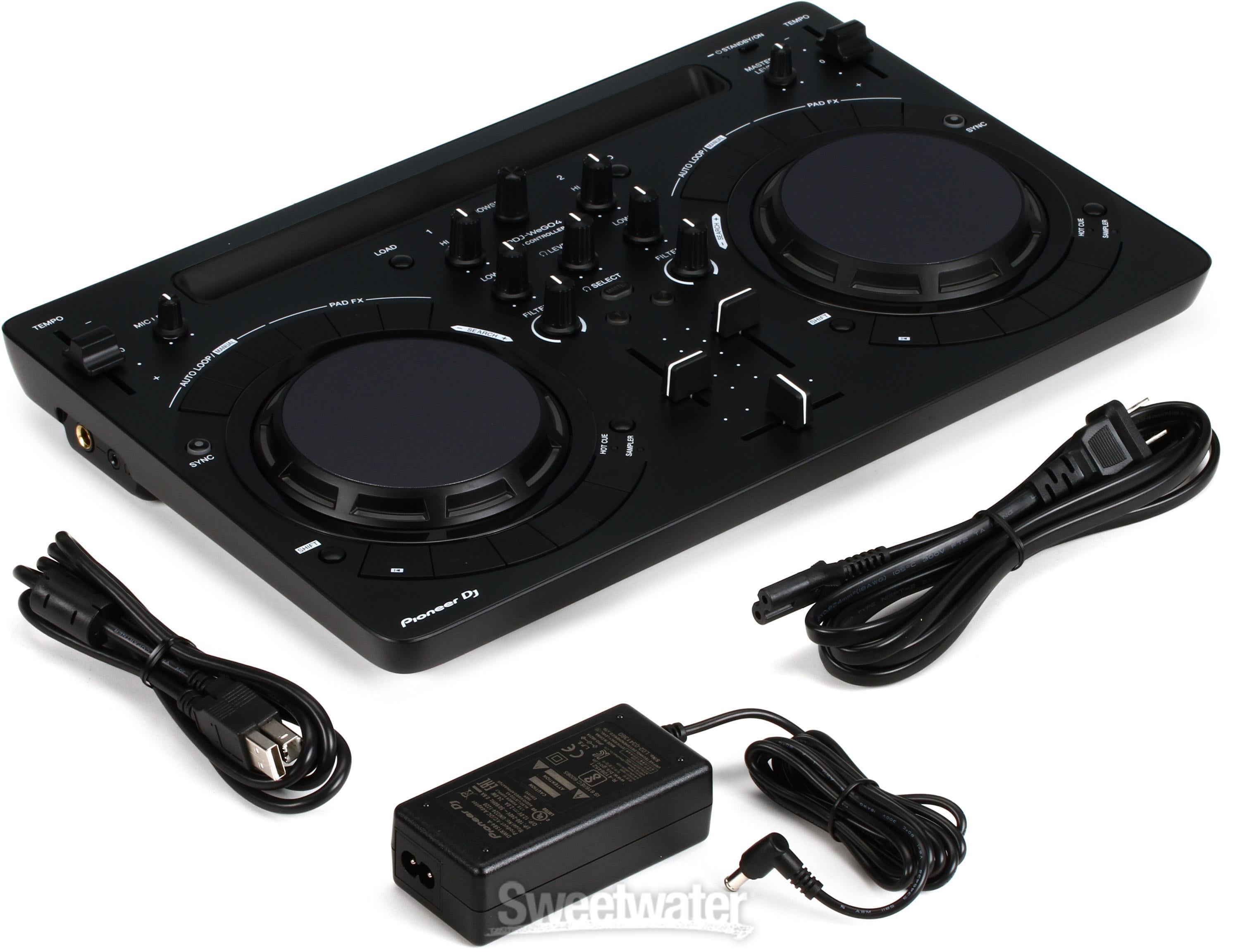 Pioneer DJ DDJ-WeGO4 Portable DJ Controller | Sweetwater