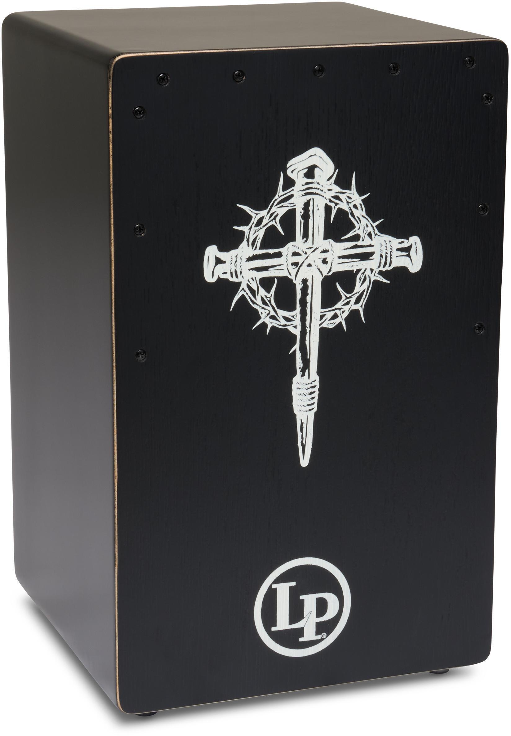 Latin Percussion Black Box II Cajon - Black | Sweetwater